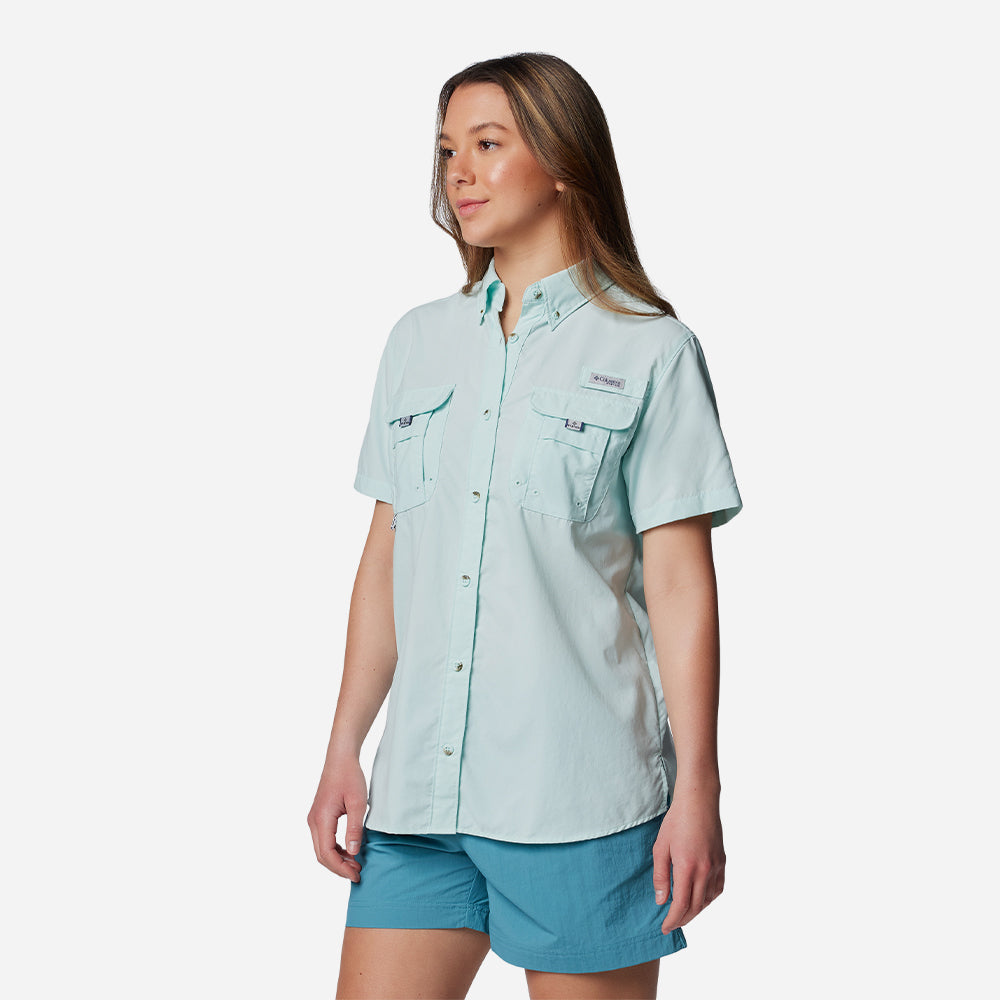 Áo Sơ Mi Ngắn Tay Nữ Columbia Bahama™ - Xanh Dương - Supersports Vietnam