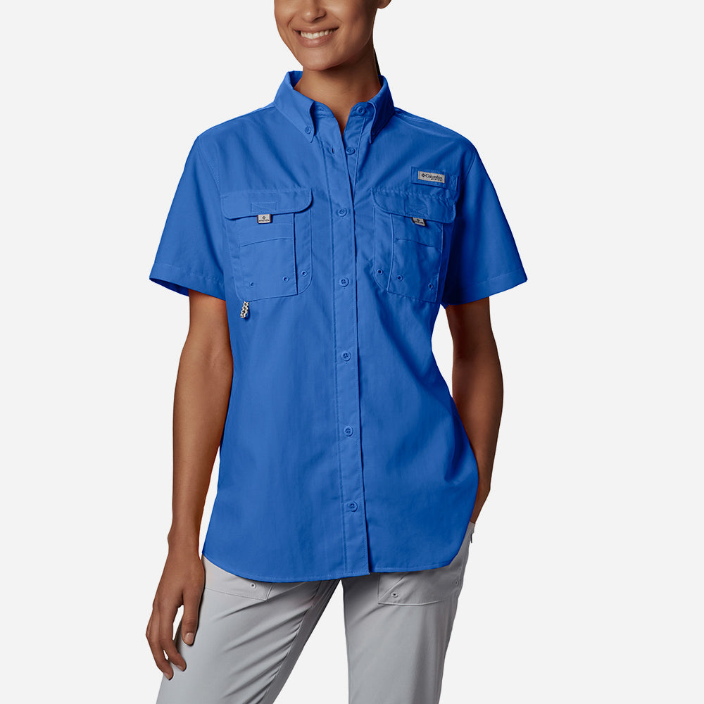Áo Sơ Mi Tay Ngắn Nữ Columbia Womens Bahama™ - Xanh Dương - Supersports Vietnam