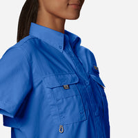 Áo Sơ Mi Tay Ngắn Nữ Columbia Womens Bahama™ - Xanh Dương - Supersports Vietnam