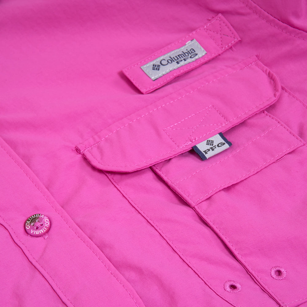 Áo Sơ Mi Ngắn Tay Nữ Columbia Bahama™ - Hồng - Supersports Vietnam