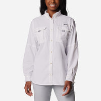 Women's Columbia Womens Bahama™ Long Sleeve Shirt - White