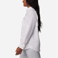 Áo Sơ Mi Tay Dài Nữ Columbia Womens Bahama™ - Trắng - Supersports Vietnam