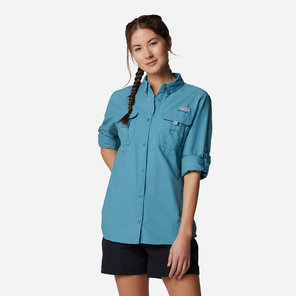 Áo Sơ Mi Dài Tay Nữ Columbia Bahama™ - Xanh Dương - Supersports Vietnam