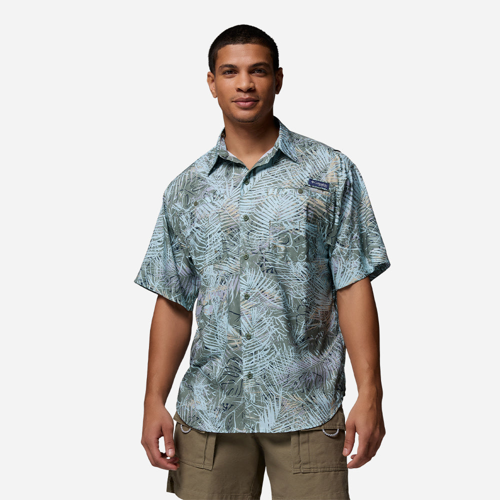 Áo Sơ Mi Nam Columbia Super Tamiami™ Short Sleeve - Xanh Dương - Supersports Vietnam