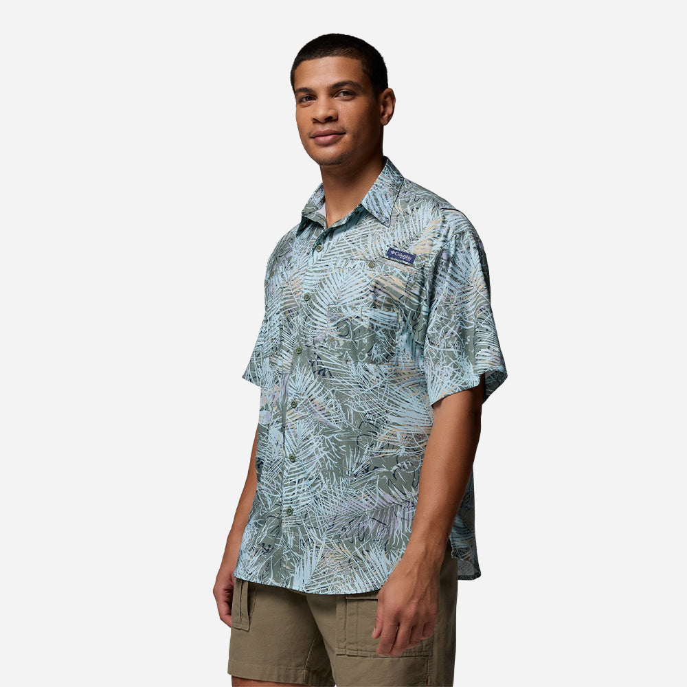 Áo Sơ Mi Nam Columbia Super Tamiami™ Short Sleeve - Xanh Dương - Supersports Vietnam