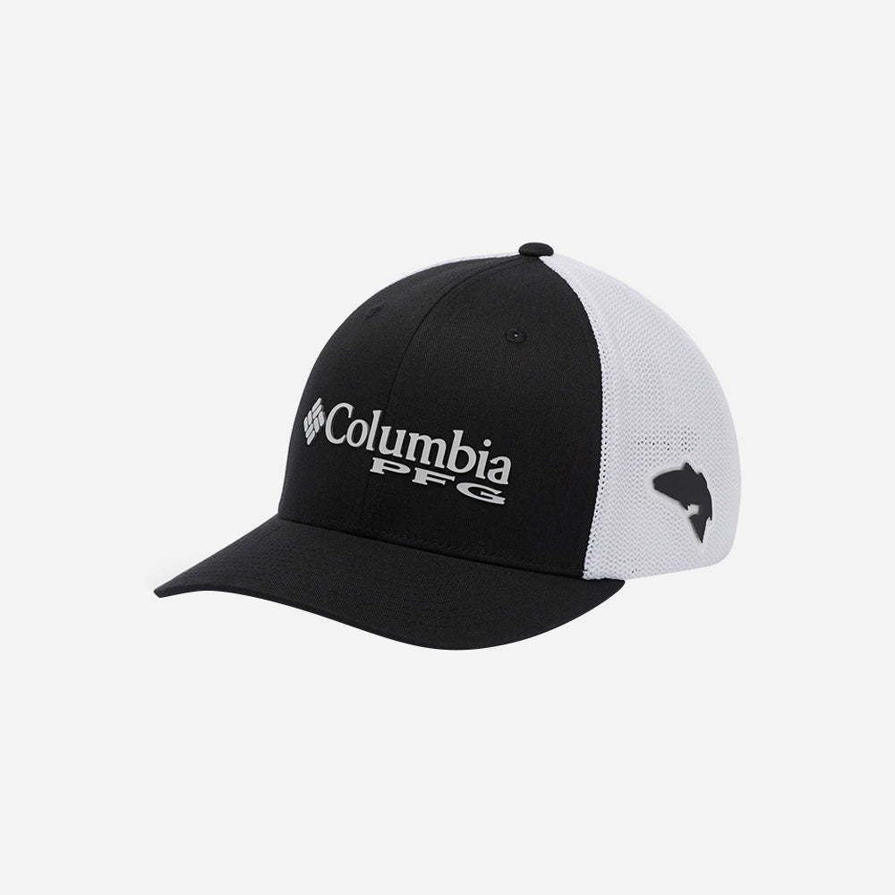 Mũ Lưỡi Trai Columbia Pfg Logo™ Mesh Ball - High - Đen - Supersports Vietnam