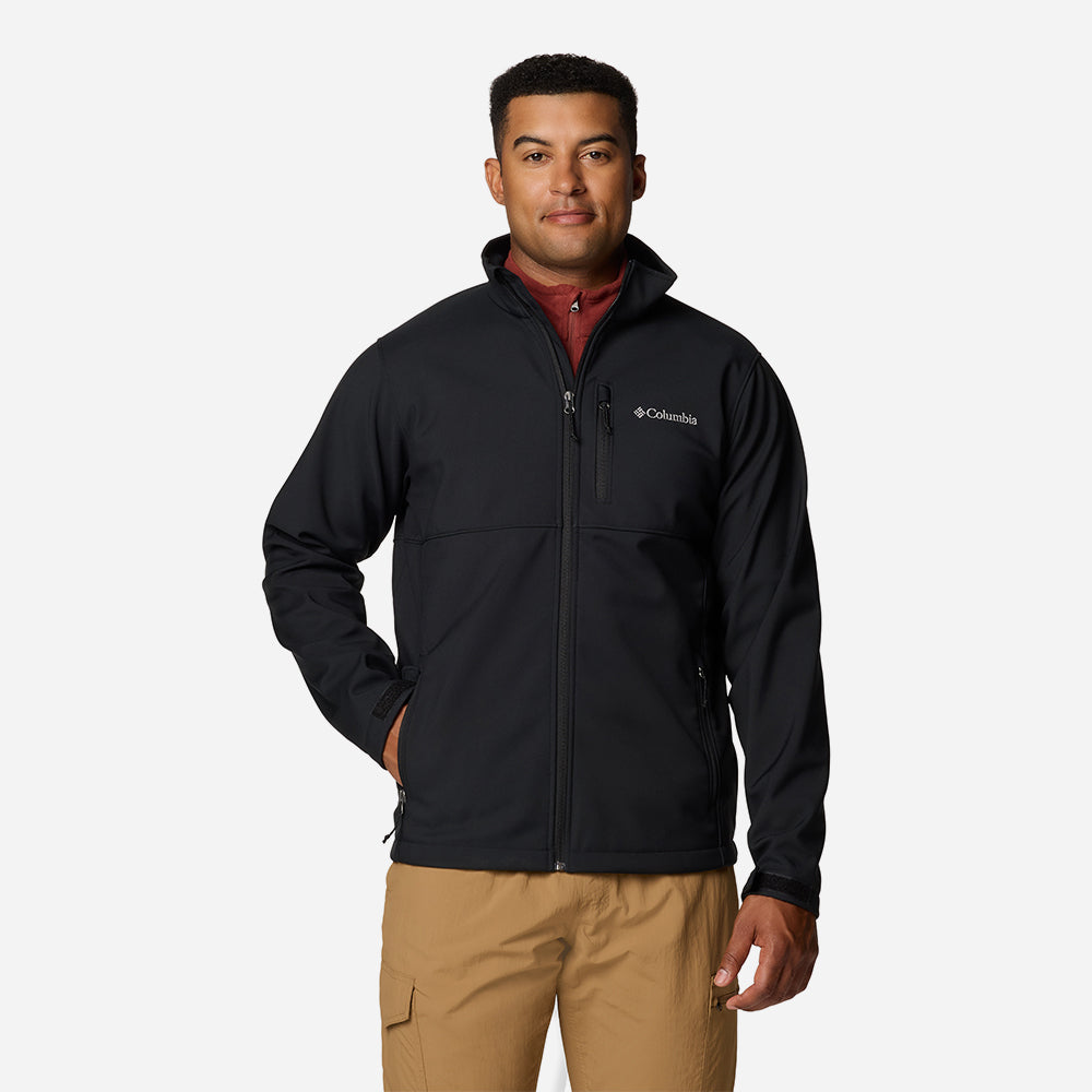 Áo Khoác Nam Columbia Ascender™ Softshell - Đen - Supersports Vietnam