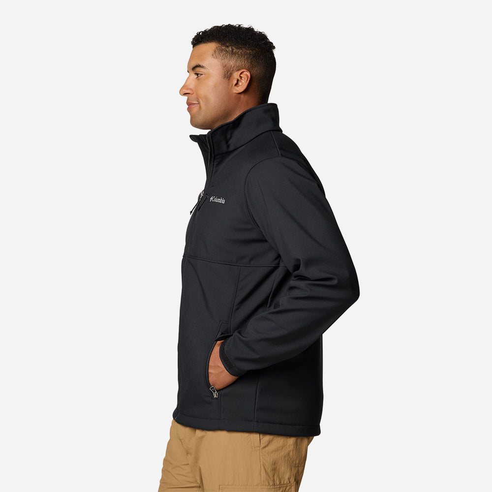 Áo Khoác Nam Columbia Ascender™ Softshell - Đen - Supersports Vietnam