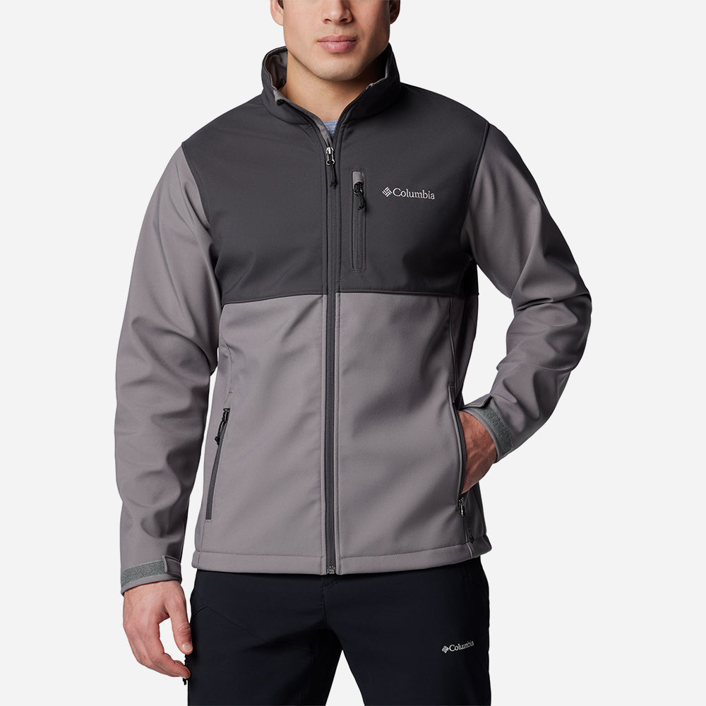 Áo Khoác Nam Columbia Ascender™ Softshell - Xám - Supersports Vietnam