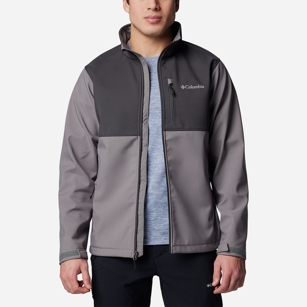 Áo Khoác Nam Columbia Ascender™ Softshell - Xám - Supersports Vietnam