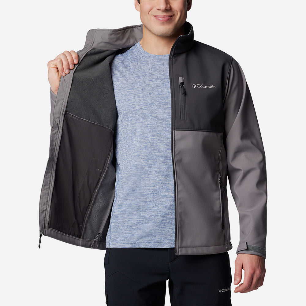 Áo Khoác Nam Columbia Ascender™ Softshell - Xám - Supersports Vietnam