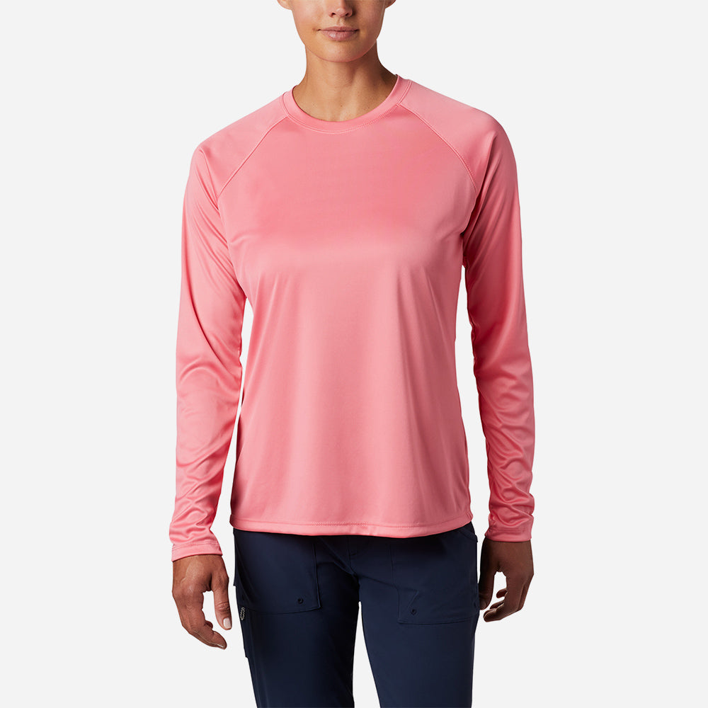 Áo Thun Dài Tay Nữ Columbia Tidal Tee™ Ii Long Sleeve - Hồng - Supersports Vietnam
