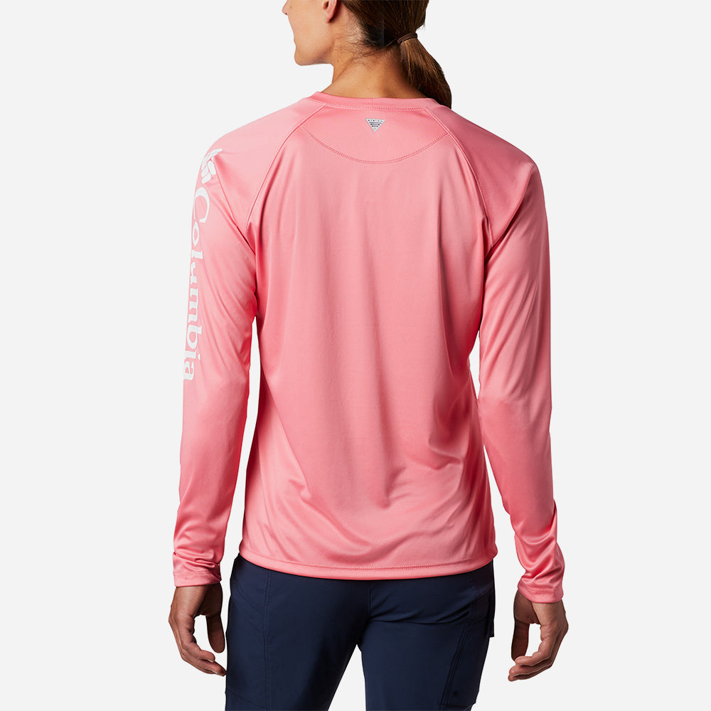 Áo Thun Dài Tay Nữ Columbia Tidal Tee™ II Long Sleeve - Hồng - Supersports Vietnam