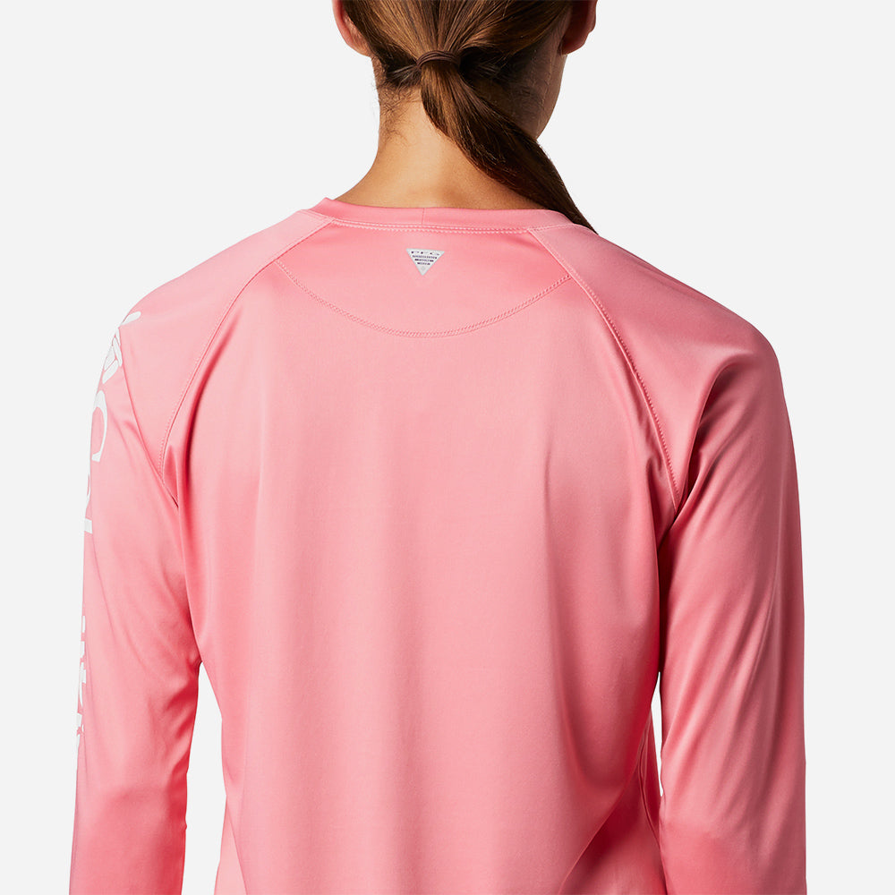 Áo Thun Dài Tay Nữ Columbia Tidal Tee™ II Long Sleeve - Hồng - Supersports Vietnam