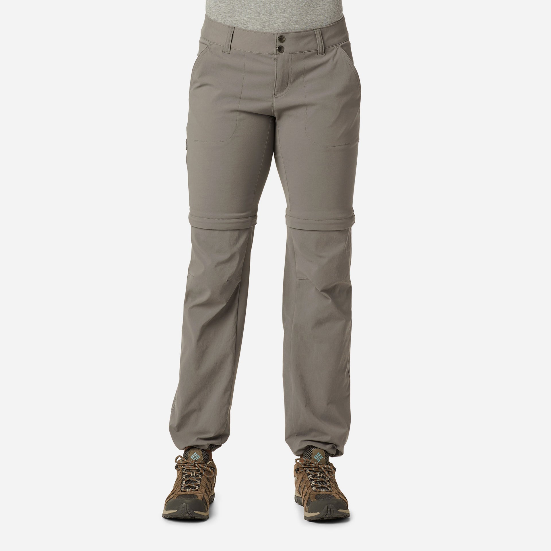 Quần Dài Thể Thao Chống Nước Nữ Columbia Saturday Trail™ II Convertible - Xám - Supersports Vietnam