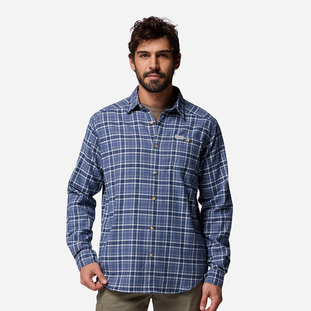 Áo Sơ Mi Dài Tay Nam Columbia Cornell Woods™ Flannel - Xanh Dương - Supersports Vietnam