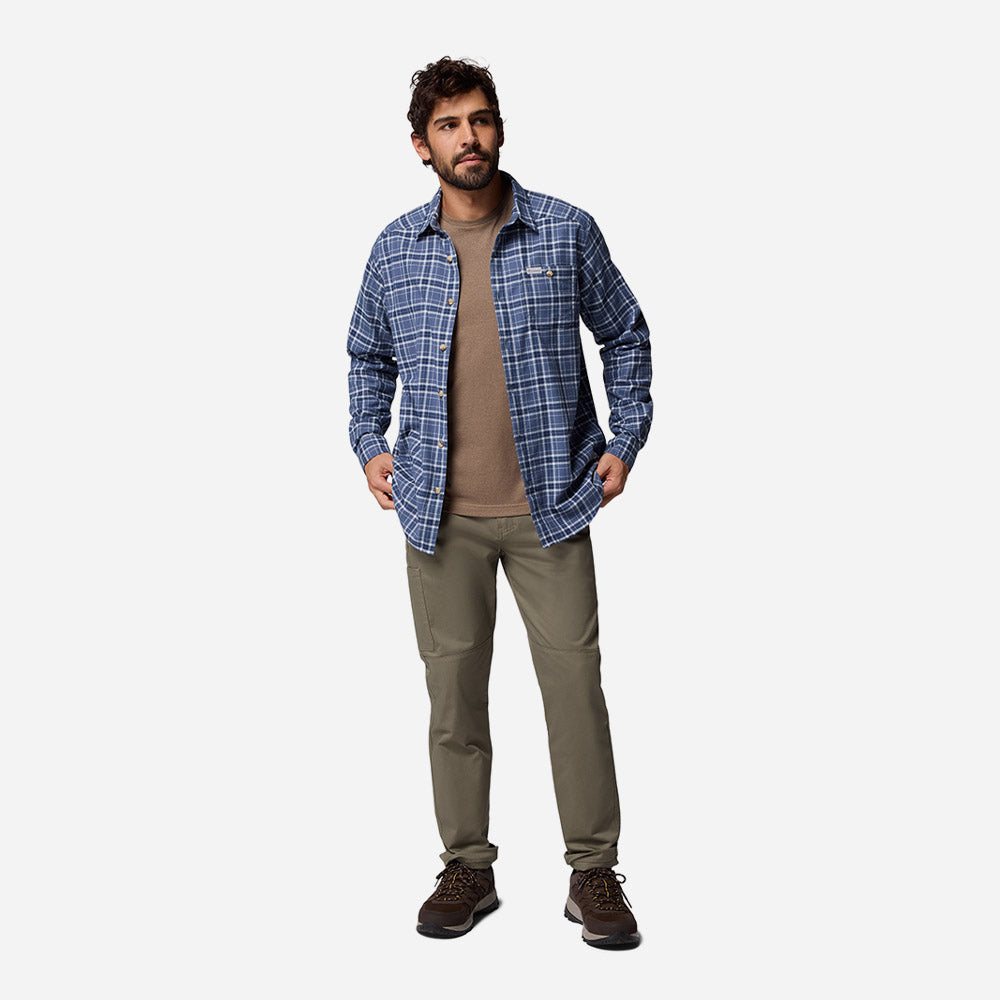 Áo Sơ Mi Dài Tay Nam Columbia Cornell Woods™ Flannel - Xanh Dương - Supersports Vietnam