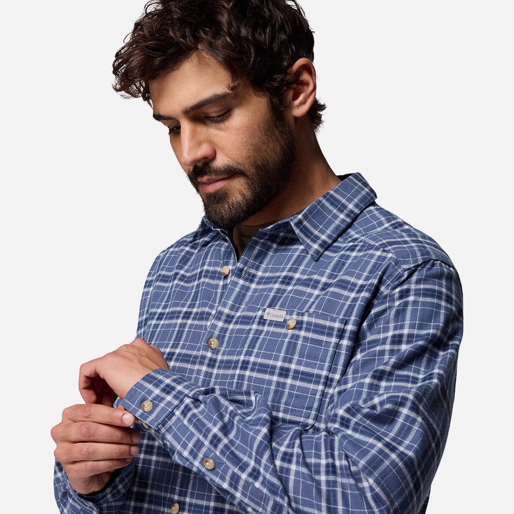 Áo Sơ Mi Dài Tay Nam Columbia Cornell Woods™ Flannel - Xanh Dương - Supersports Vietnam