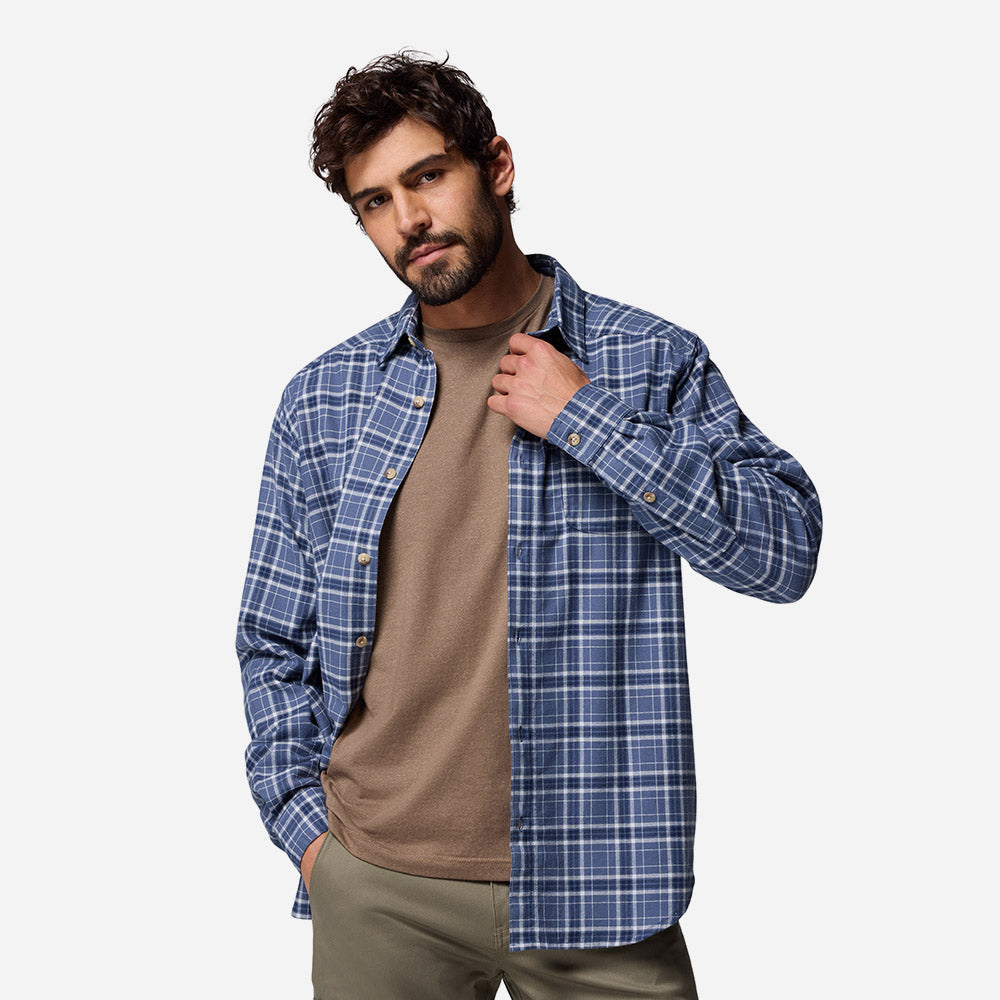 Áo Sơ Mi Dài Tay Nam Columbia Cornell Woods™ Flannel - Xanh Dương - Supersports Vietnam