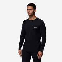 Áo Thun Giữ Nhiệt Nam Columbia Midweight Stretch Long Sleeve Baselayer - Đen - Supersports Vietnam