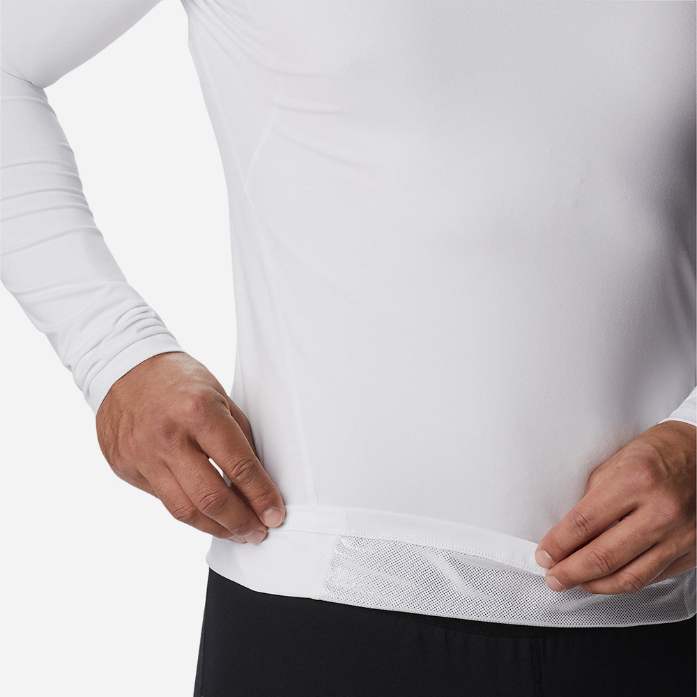 Áo Thun Giữ Nhiệt Nam Columbia Midweight Stretch Long Sleeve - Trắng - Supersports Vietnam
