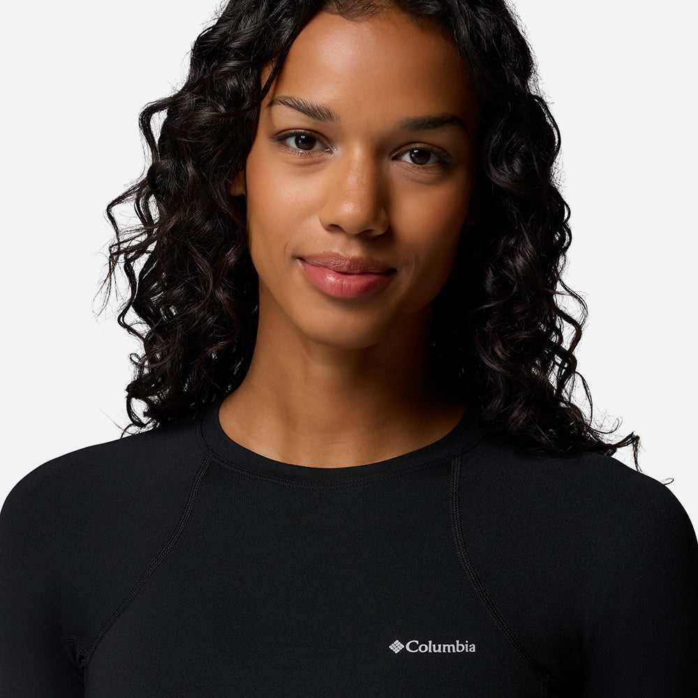Áo Thun Ôm Nữ Columbia Midweight Stretch Long Sleeve Baselayer - Đen - Supersports Vietnam