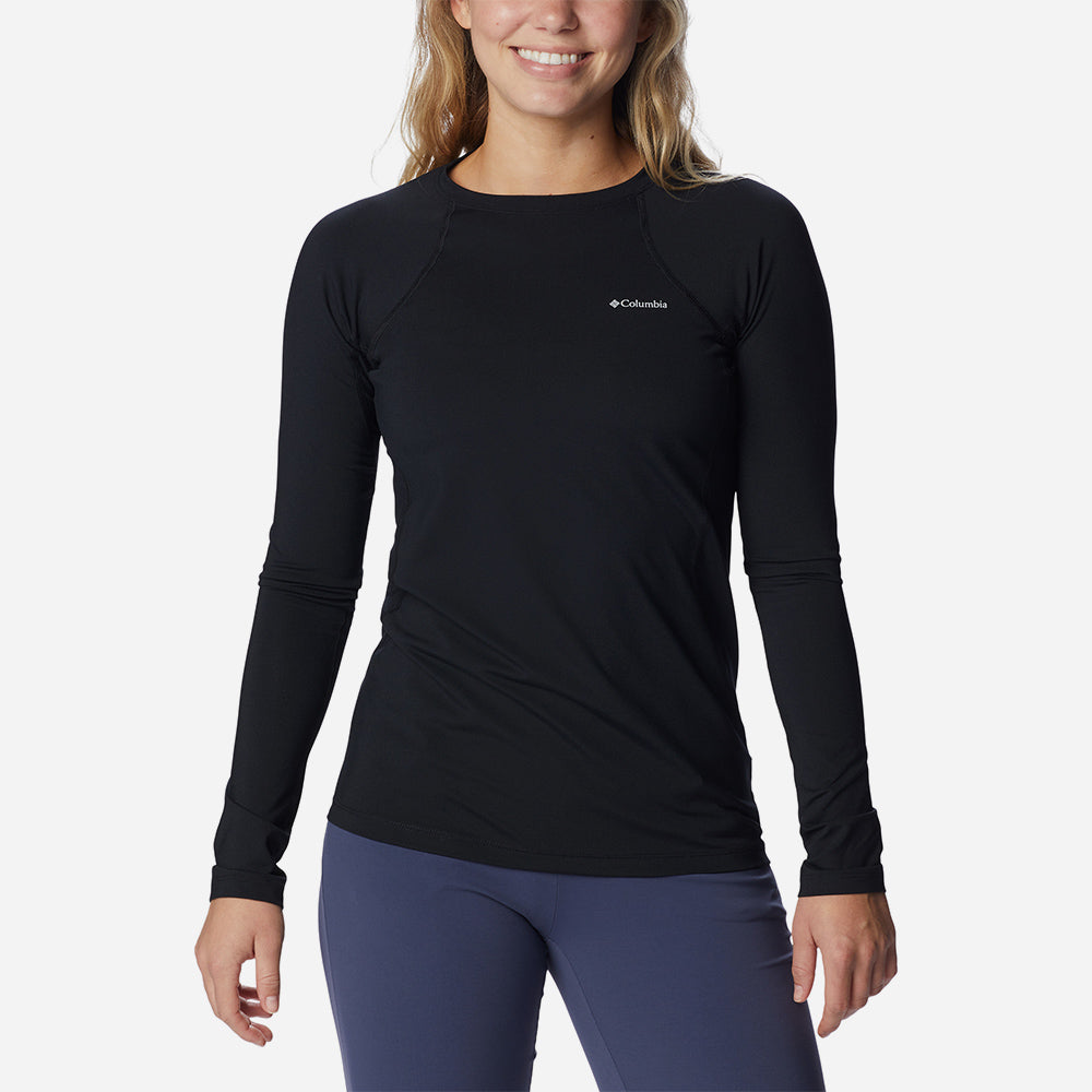 Áo Thun Ôm Nữ Columbia Midweight Stretch Baselayer - Đen - Supersports Vietnam