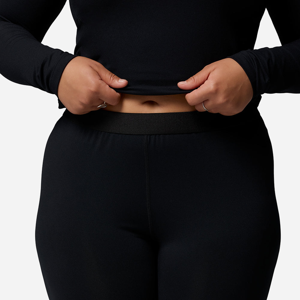 Quần Bó Thể Thao Nữ Columbia Midweight Stretch Baselayer - Đen - Supersports Vietnam