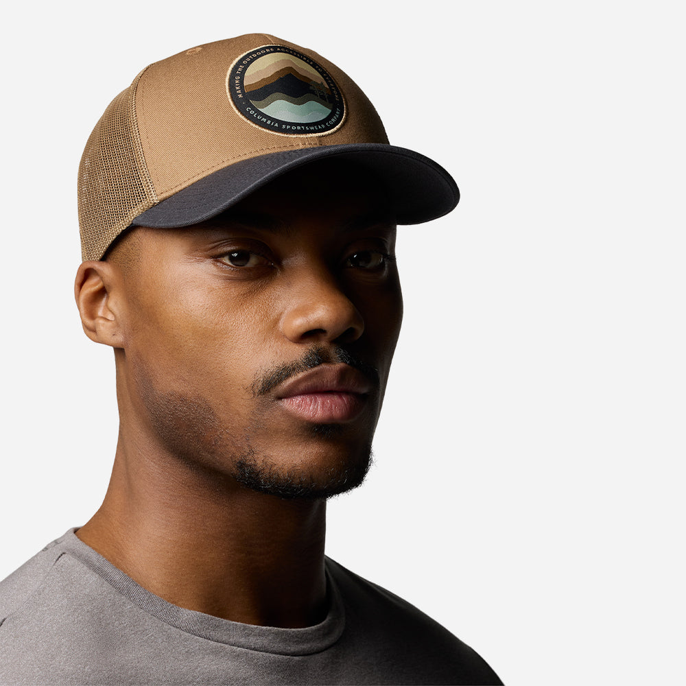 Mũ Lưỡi Trai Columbia Mesh Snap Back - Nâu - Supersports Vietnam