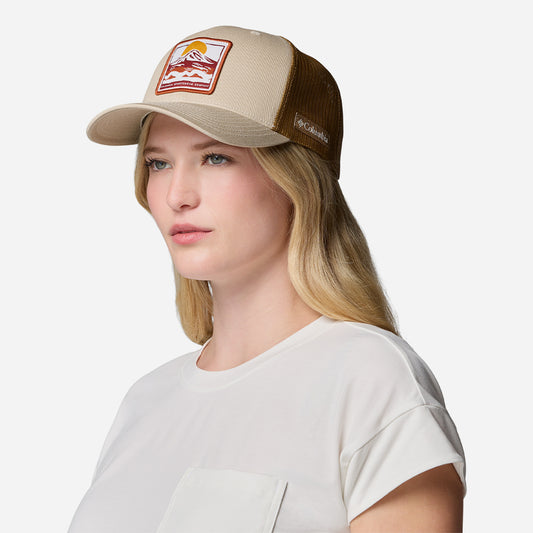 Mũ Lưỡi Trai Columbia Mesh Snap Back - Nâu - Supersports Vietnam