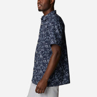 Áo Sơ Mi Ngắn Tay Chống Nắng Nam Columbia Super Slack Tide™ Camp - Xanh Navy - Supersports Vietnam