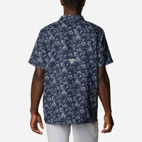 Áo Sơ Mi Ngắn Tay Chống Nắng Nam Columbia Super Slack Tide™ Camp - Xanh Navy - Supersports Vietnam