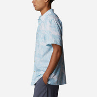 Áo Sơ Mi Ngắn Tay Chống Nắng Nam Columbia Super Slack Tide™ Camp - Xanh Dương - Supersports Vietnam