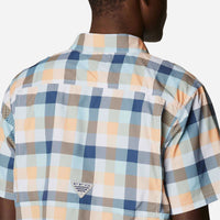 Áo Sơ Mi Ngắn Tay Chống Nắng Nam Columbia Super Slack Tide™ Camp - Trắng - Supersports Vietnam
