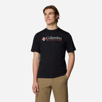 Áo Thun Tay Ngắn Nam Columbia Csc Basic Logo™ Sleeve - Đen - Supersports Vietnam