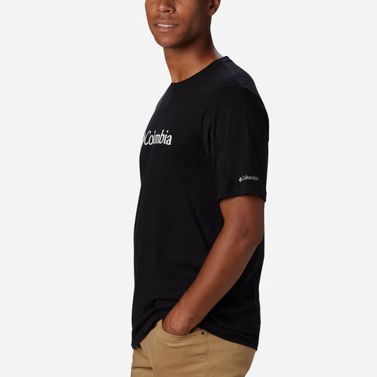Áo Thun Ngắn Tay Nam Columbia Csc Basic Logo™ - Đen - Supersports Vietnam