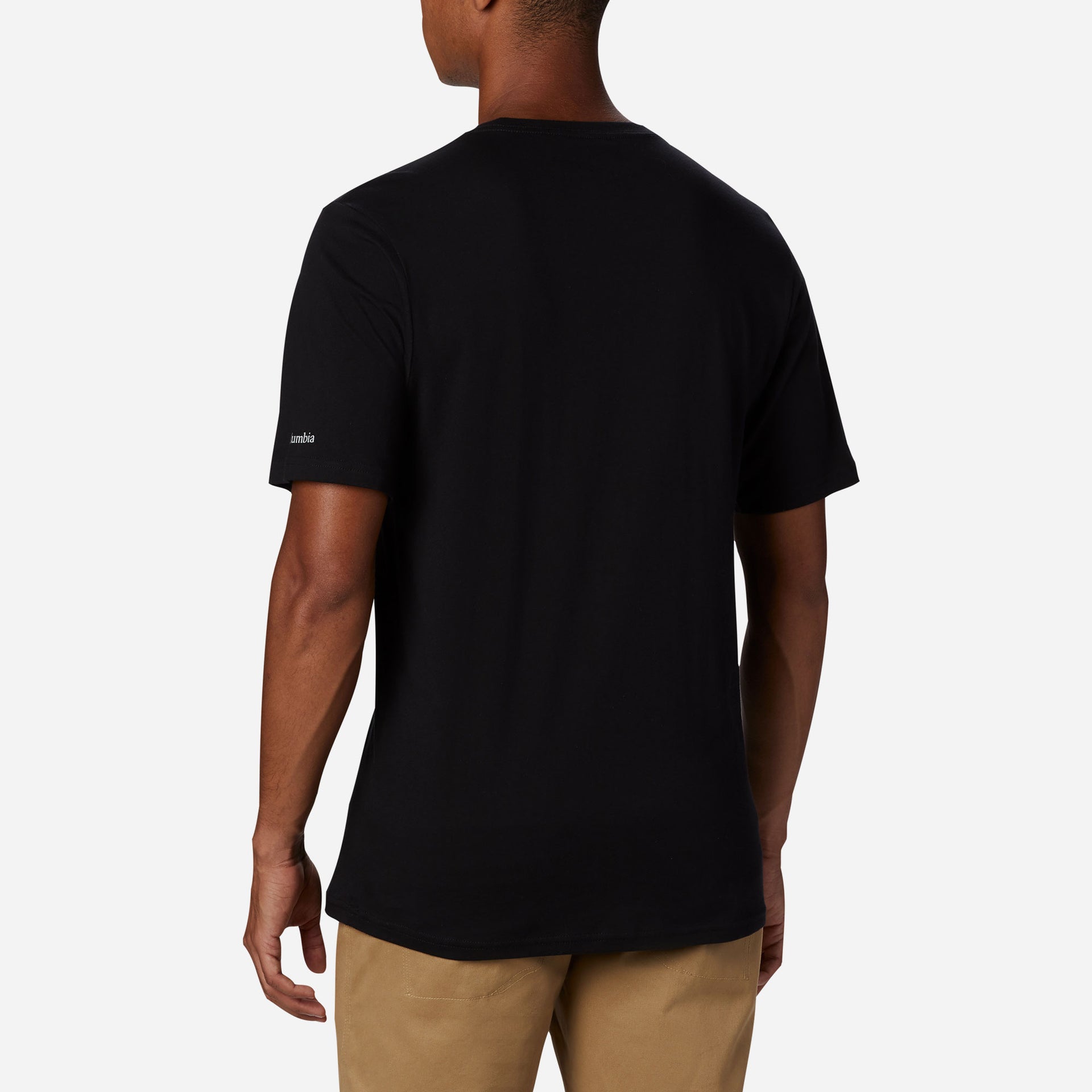 Áo Thun Ngắn Tay Nam Columbia Csc Basic Logo™ - Đen - Supersports Vietnam