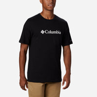 Áo Thun Ngắn Tay Nam Columbia Csc Basic Logo™ - Đen - Supersports Vietnam