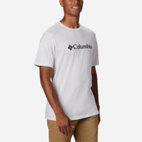 Áo Thun Ngắn Tay Nam Columbia Csc Basic Logo™ - Trắng - Supersports Vietnam