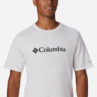 Áo Thun Ngắn Tay Nam Columbia Csc Basic Logo™ - Trắng - Supersports Vietnam