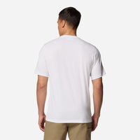 Áo Thun Tay Ngắn Nam Columbia Csc Basic Logo™ Sleeve - Trắng - Supersports Vietnam