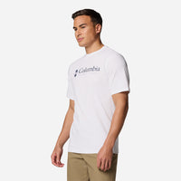 Áo Thun Tay Ngắn Nam Columbia Csc Basic Logo™ Sleeve - Trắng - Supersports Vietnam