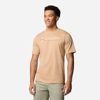 Áo Thun Nam Columbia Csc Basic Logo™ Short Sleeve - Cam - Supersports Vietnam