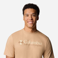 Áo Thun Nam Columbia Csc Basic Logo™ Short Sleeve - Cam - Supersports Vietnam