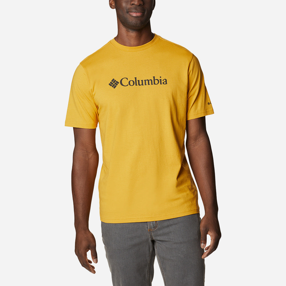Áo Thun Nam Columbia Csc Basic Logo™ - Vàng - Supersports Vietnam