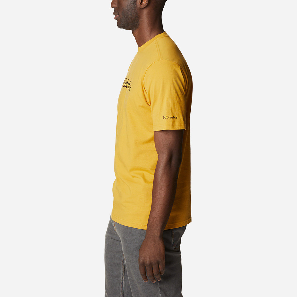 Áo Thun Nam Columbia Csc Basic Logo™ - Vàng - Supersports Vietnam
