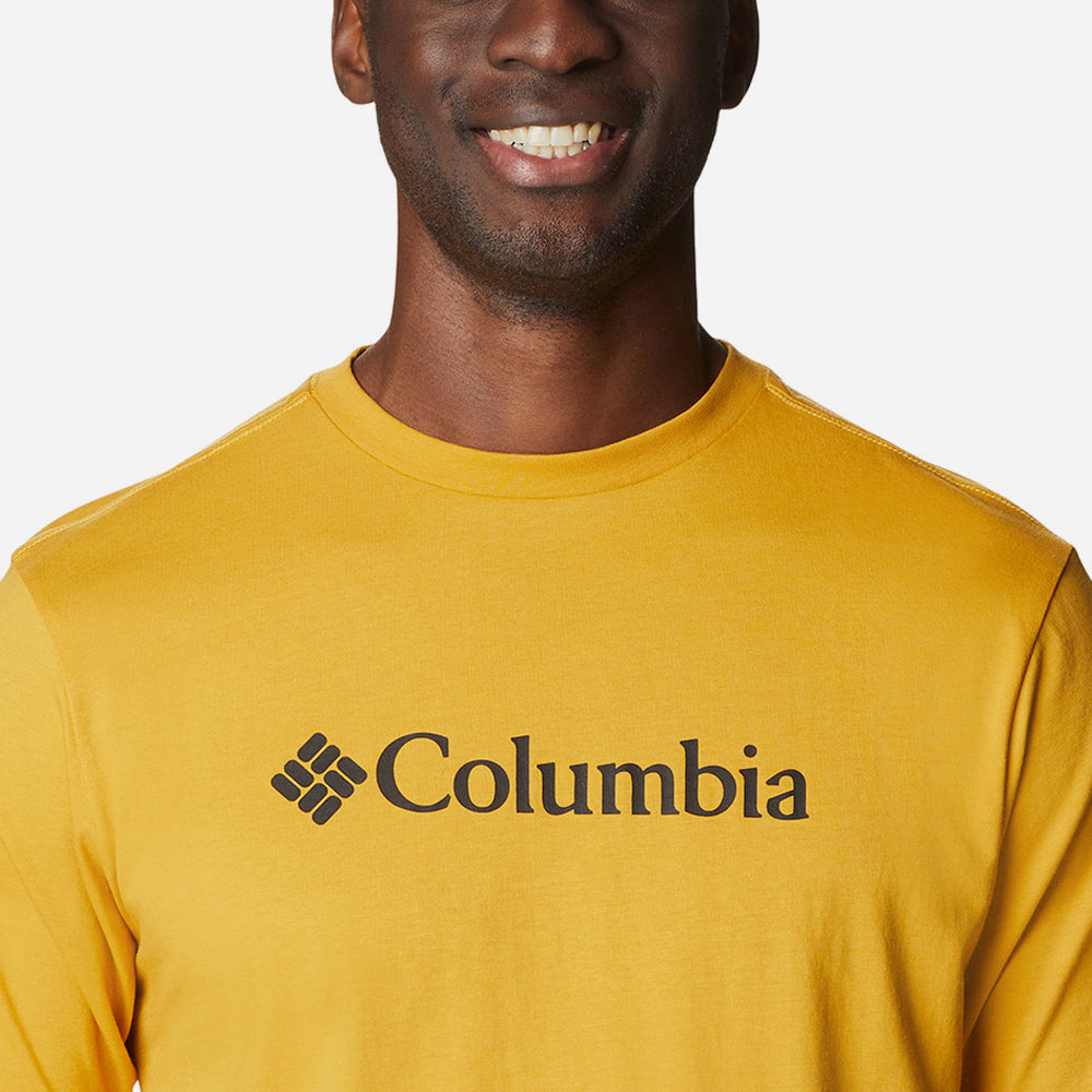 Áo Thun Nam Columbia Csc Basic Logo™ - Vàng - Supersports Vietnam