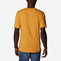 Áo Thun Ngắn Tay Nam Columbia Csc Basic Logo™ - Vàng - Supersports Vietnam