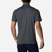 Áo Polo Ngắn Tay Chống Nắng Nam Columbia Tech Trail™ - Xám - Supersports Vietnam