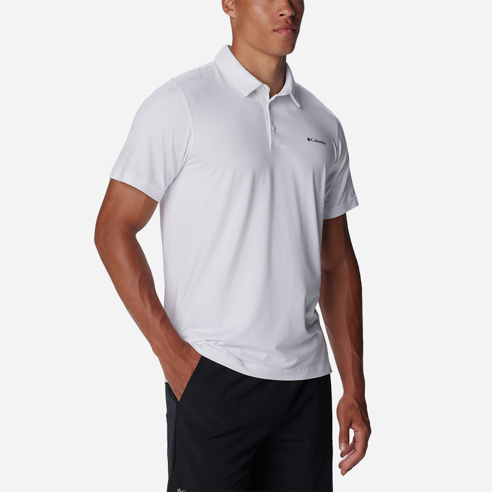 Áo Polo Nam Columbia Tech Trail™ - Trắng - Supersports Vietnam
